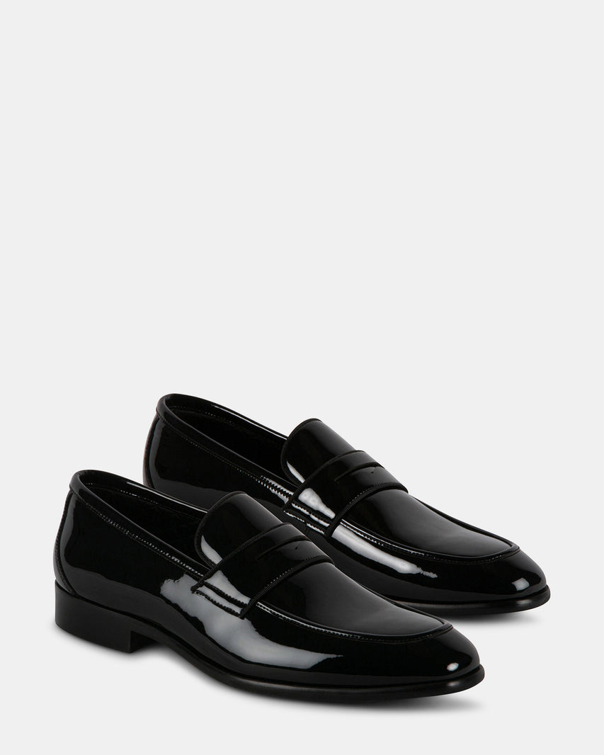 LYONN BLACK PATENT - Men's Shoes - Steve Madden Canada - view 3