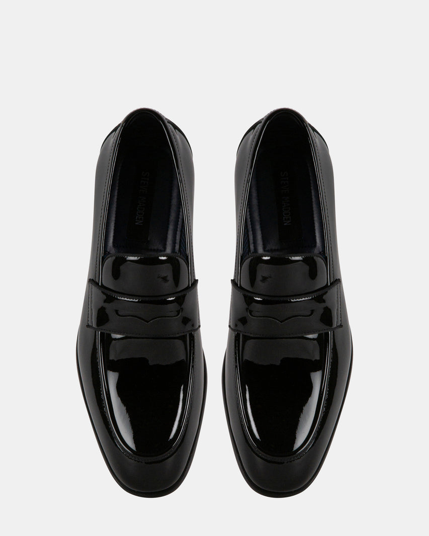LYONN BLACK PATENT - Men's Shoes - Steve Madden Canada - view 5