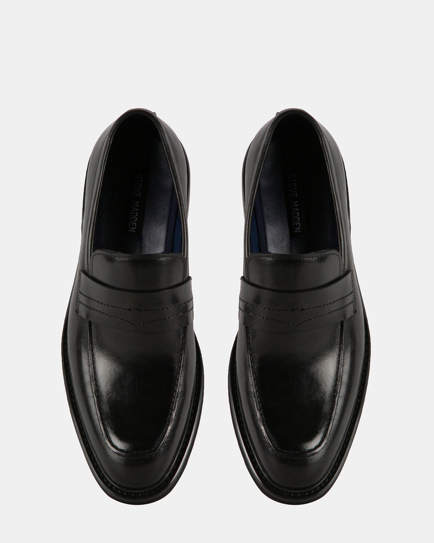 MAMMOTH BLACK LEATHER - Men's Shoes - Steve Madden Canada - view 7
