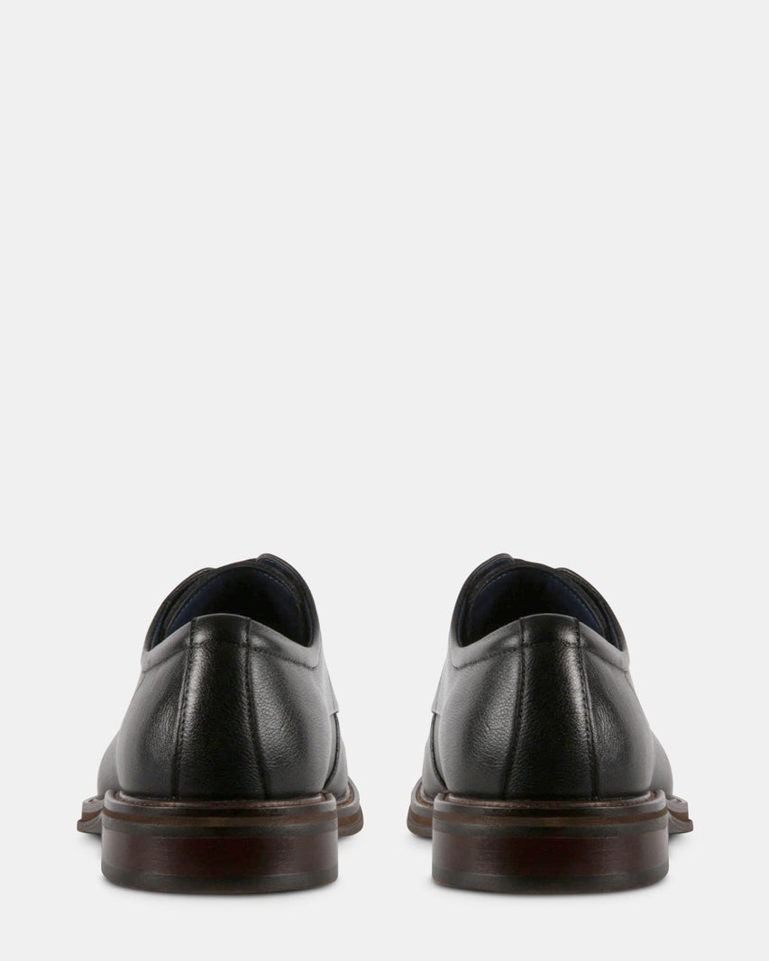 STANNIS BLACK LEATHER - Men's Shoes - Steve Madden Canada - view 5