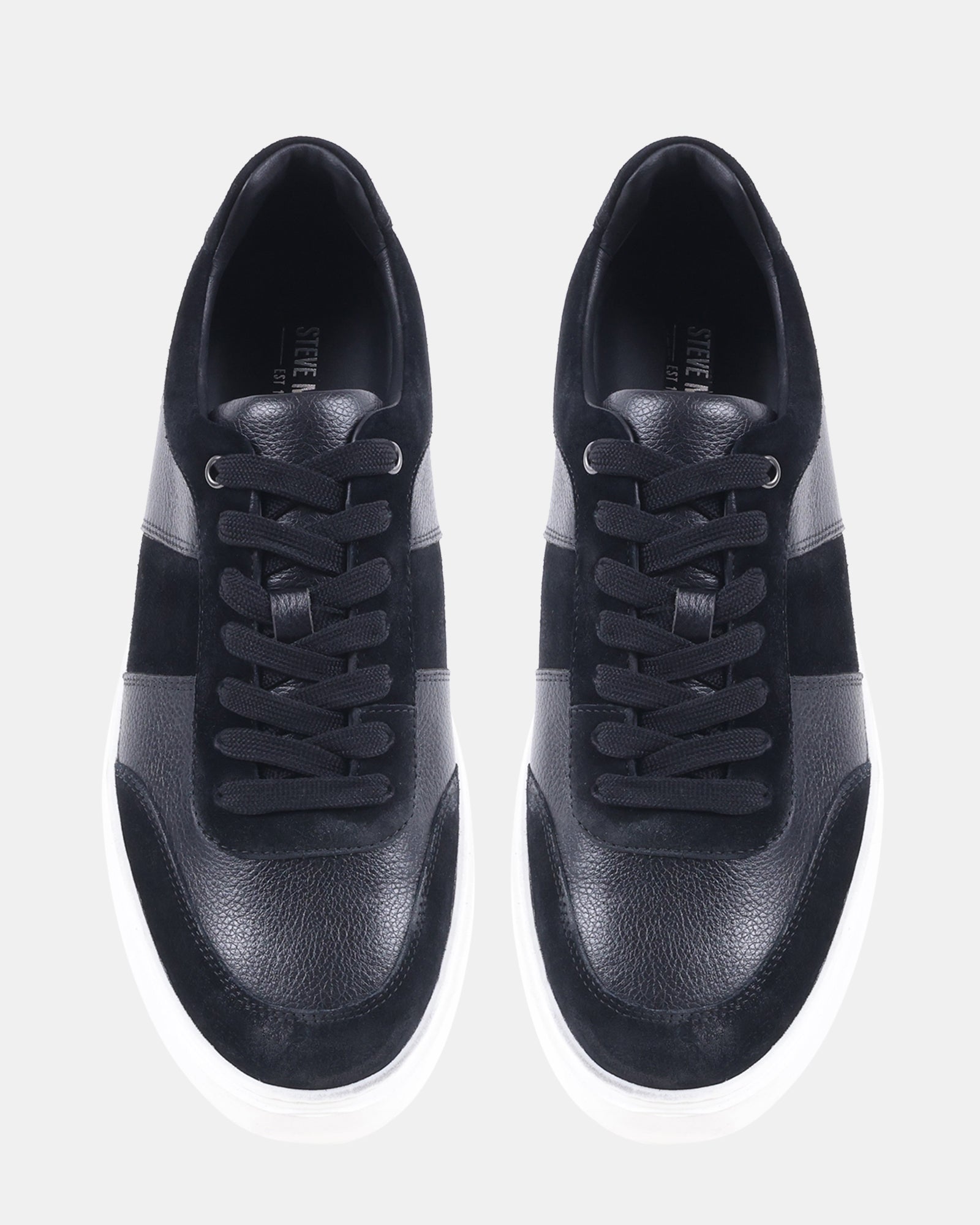 ADDLER BLACK LEATHER - Men's Shoes - Steve Madden Canada - view 4
