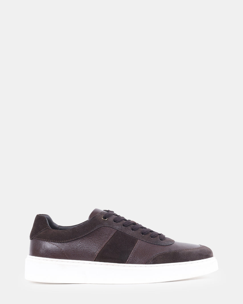 ADDLER BROWN LEATHER - Men's Shoes - Steve Madden Canada