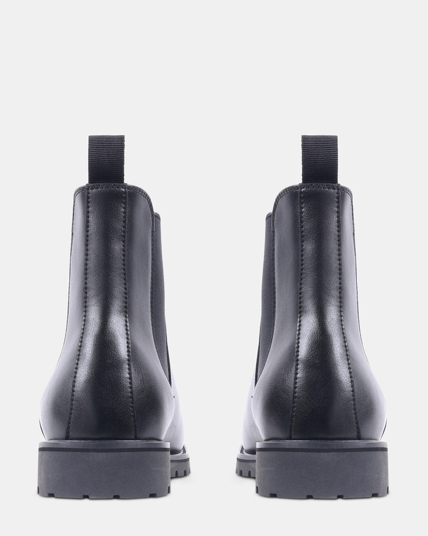ALAMO BLACK LEATHER - Men's Shoes - Steve Madden Canada - view 5