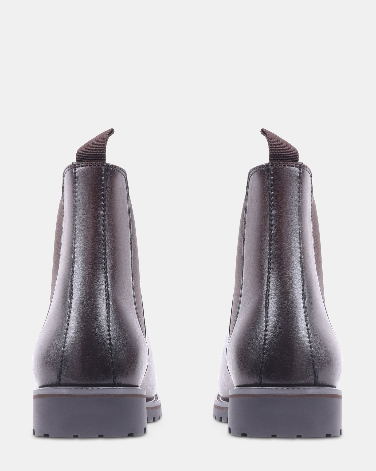 ALAMO DARK BROWN LEATHER - Men's Shoes - Steve Madden Canada - view 5