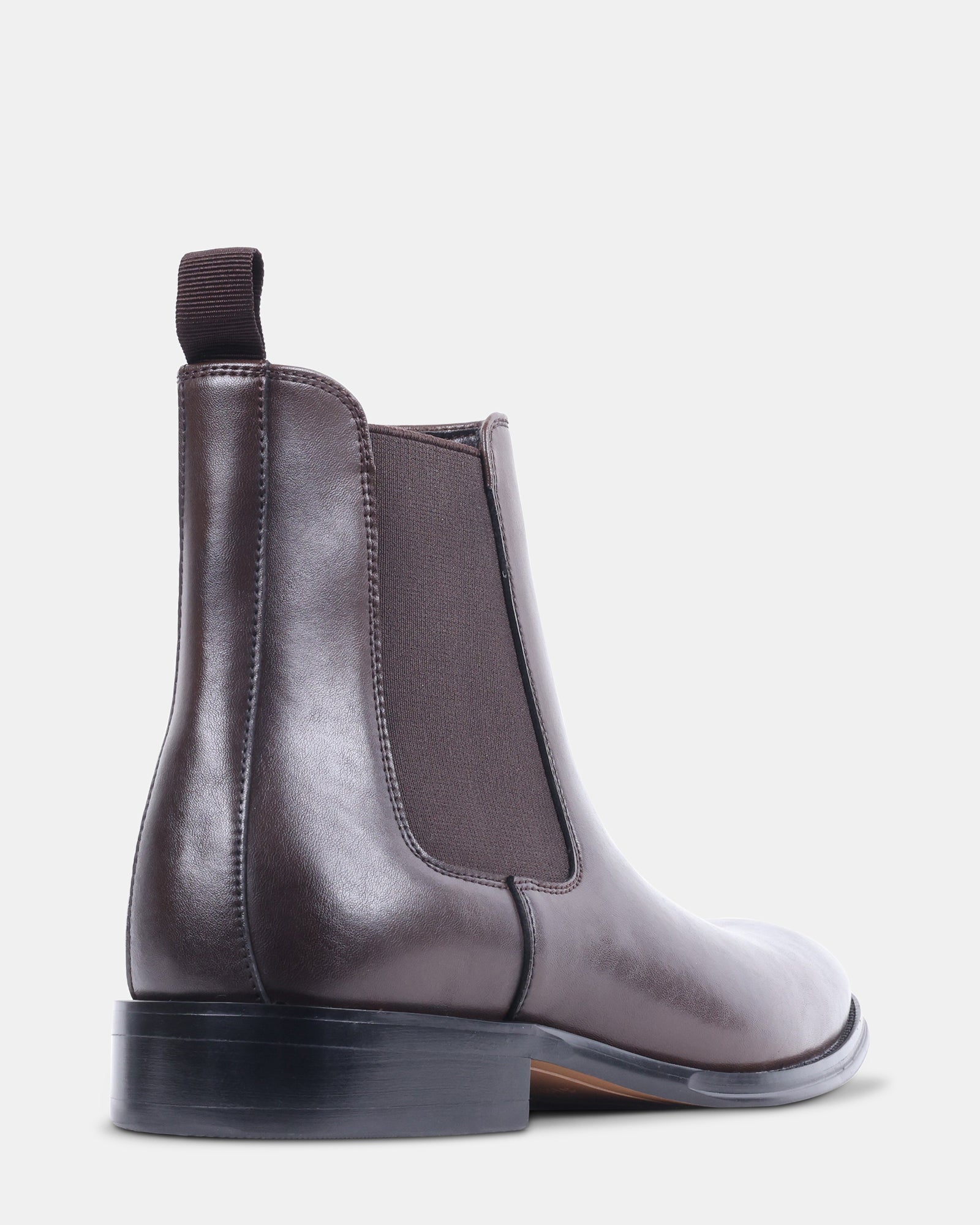 ALDAIR DARK BROWN LEATHER - Men's Shoes - Steve Madden Canada - view 6