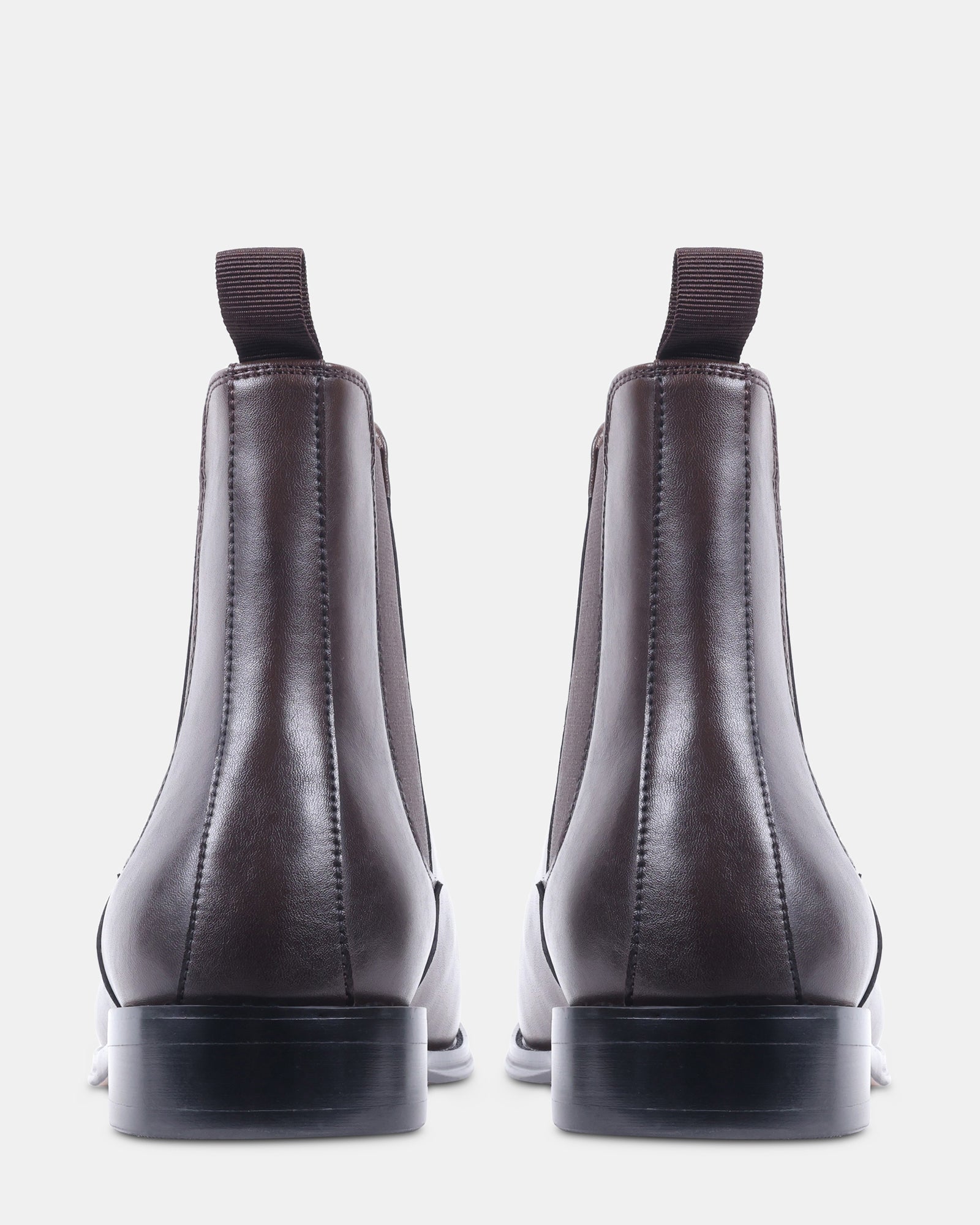 ALDAIR DARK BROWN LEATHER - Men's Shoes - Steve Madden Canada - view 5