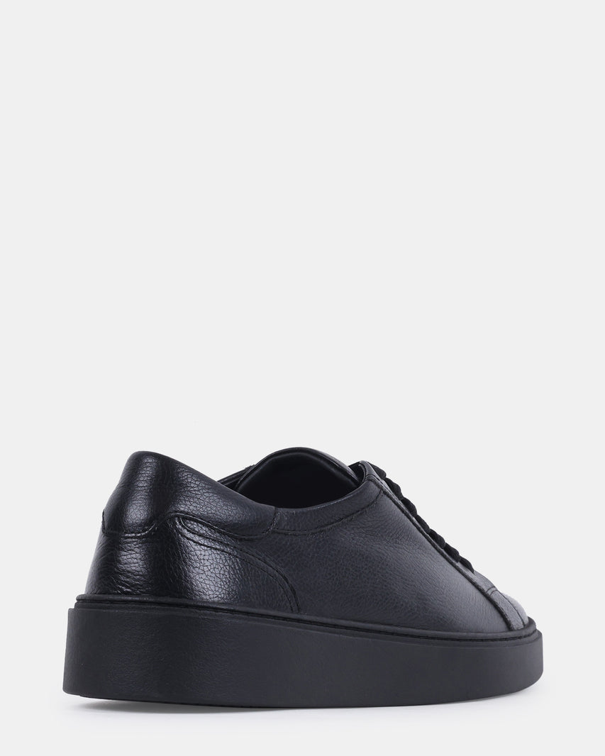 ARGO BLACK LEATHER - Men's Shoes - Steve Madden Canada - view 6