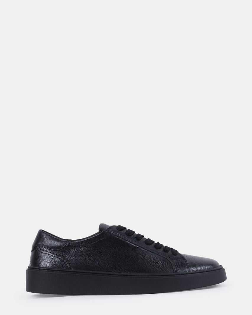 ARGO BLACK LEATHER - Men's Shoes - Steve Madden Canada