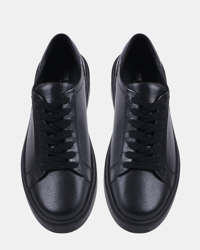 ARGO BLACK LEATHER - Men's Shoes - Steve Madden Canada - view 4