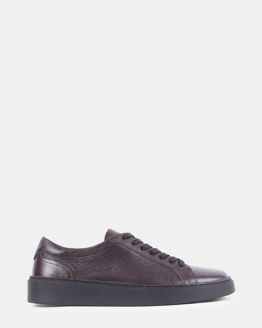 ARGO BROWN LEATHER - Men's Shoes - Steve Madden Canada