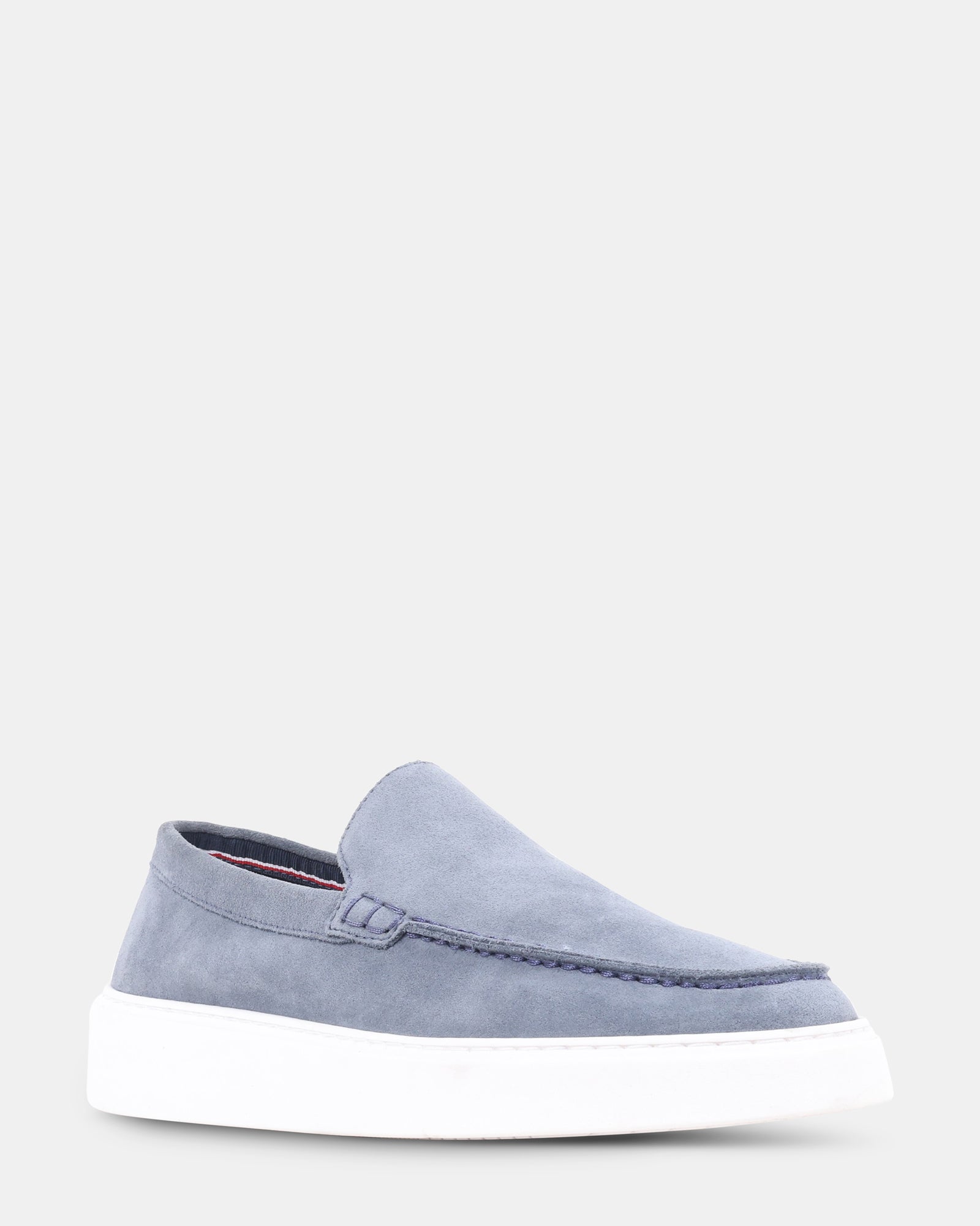 ASHTINN BLUE SUEDE - Men's Shoes - Steve Madden Canada - view 3