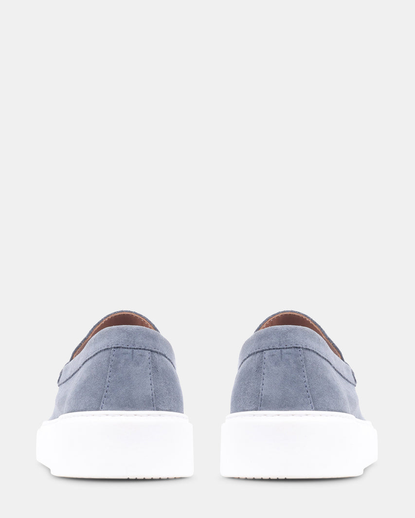 ASHTINN BLUE SUEDE - Men's Shoes - Steve Madden Canada - view 6
