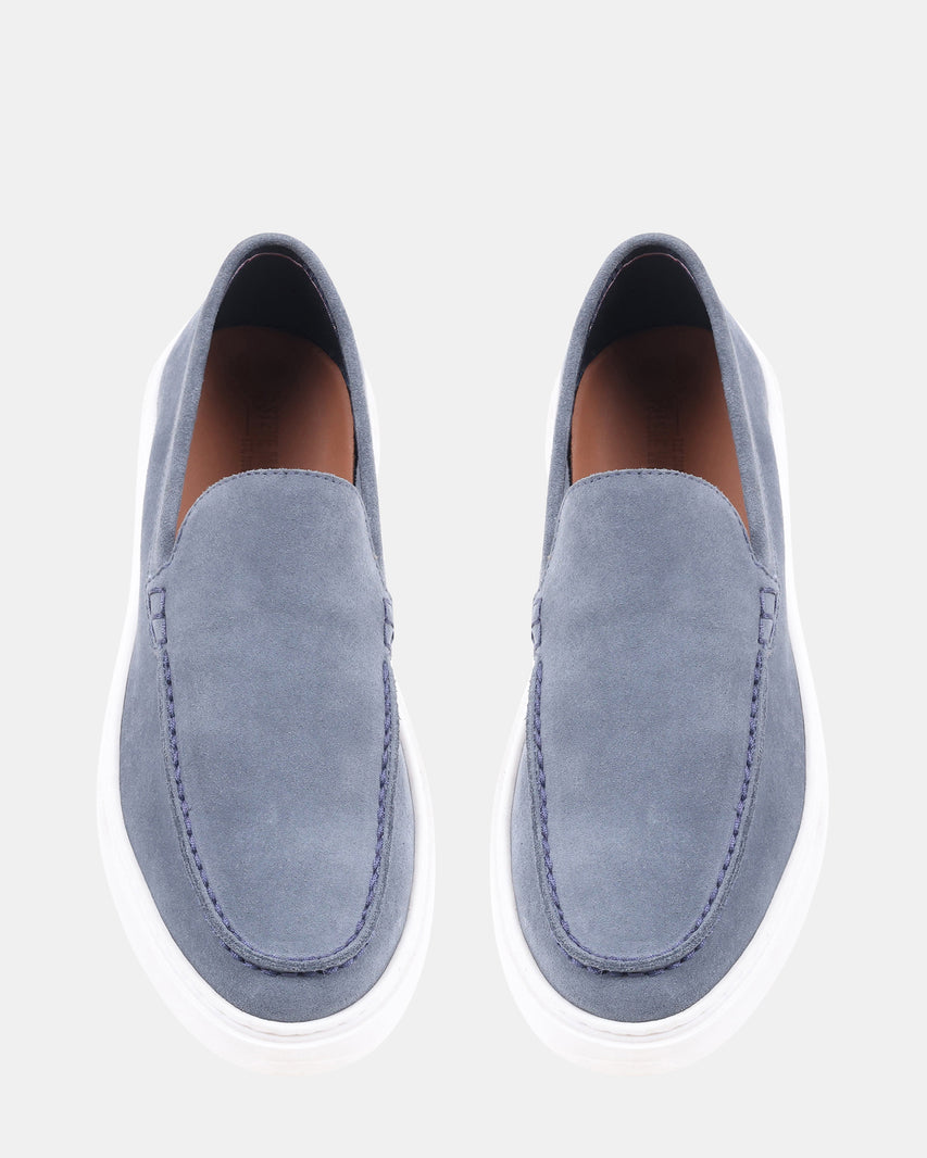 ASHTINN BLUE SUEDE - Men's Shoes - Steve Madden Canada - view 5