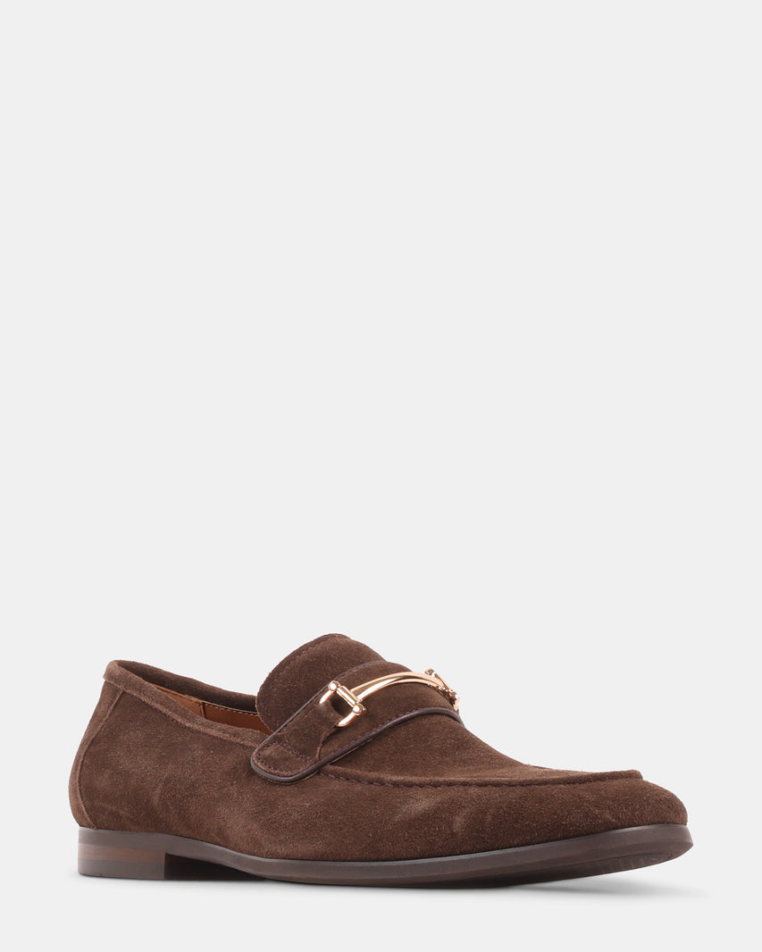 AYDIN BROWN SUEDE - Men's Shoes - Steve Madden Canada