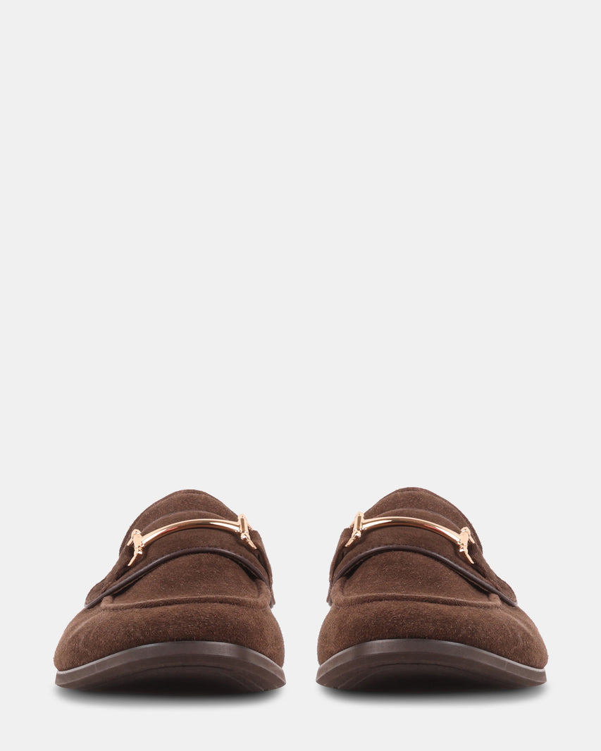 AYDIN BROWN SUEDE - Men's Shoes - Steve Madden Canada