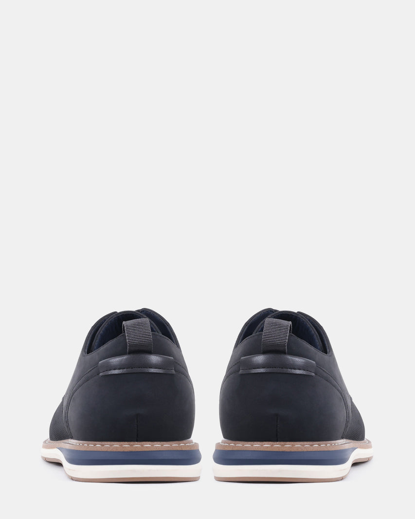 BRADOCK BLACK NUBUCK - Men's Shoes - Steve Madden Canada - view 5