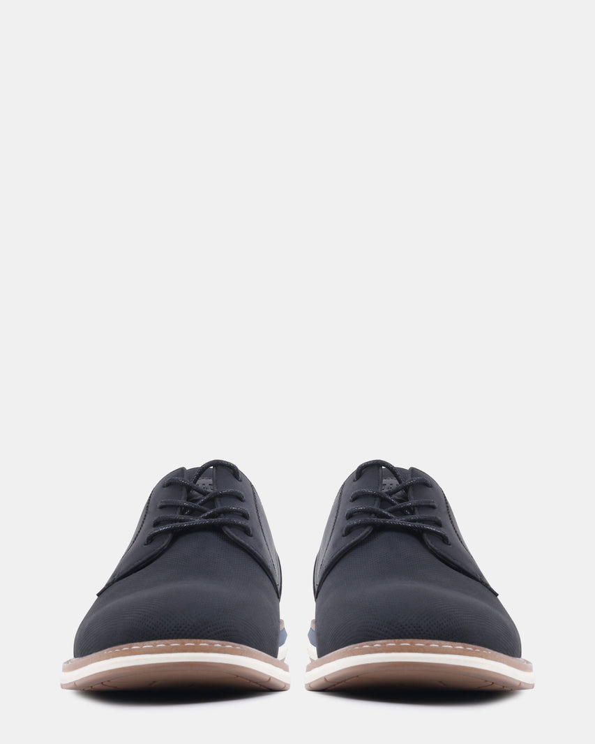 BRADOCK BLACK NUBUCK - Men's Shoes - Steve Madden Canada - view 3
