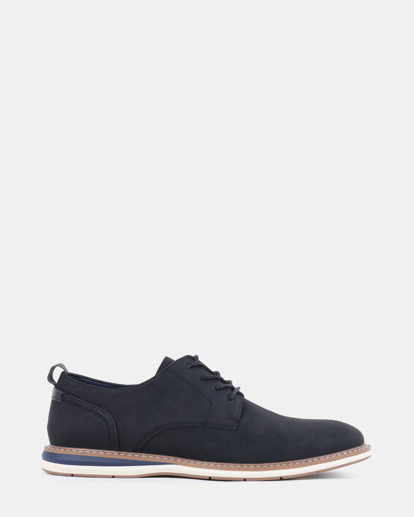 BRADOCK BLACK NUBUCK - Men's Shoes - Steve Madden Canada