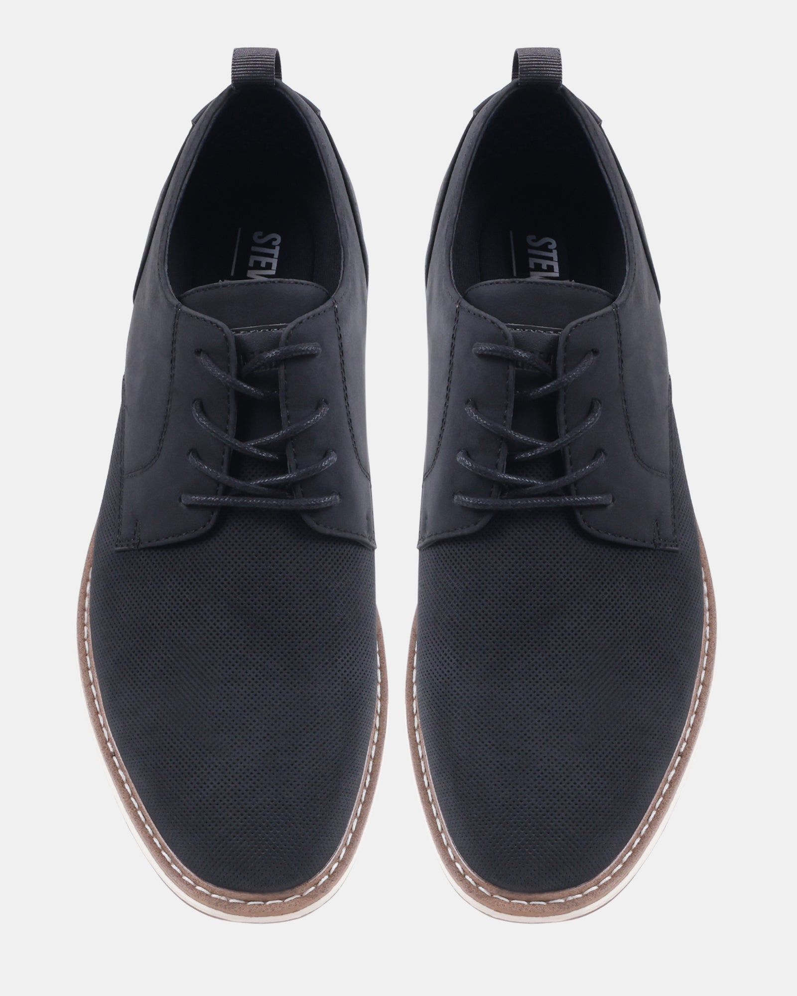 BRADOCK BLACK NUBUCK - Men's Shoes - Steve Madden Canada - view 4