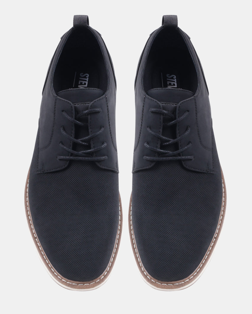 BRADOCK BLACK NUBUCK - Men's Shoes - Steve Madden Canada - view 4