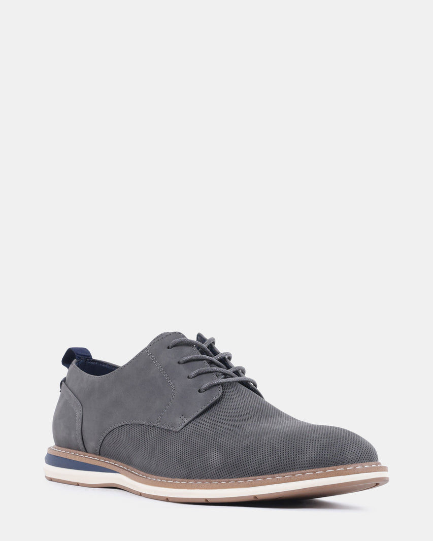 BRADOCK GREY NUBUCK - Men's Shoes - Steve Madden Canada - view 2