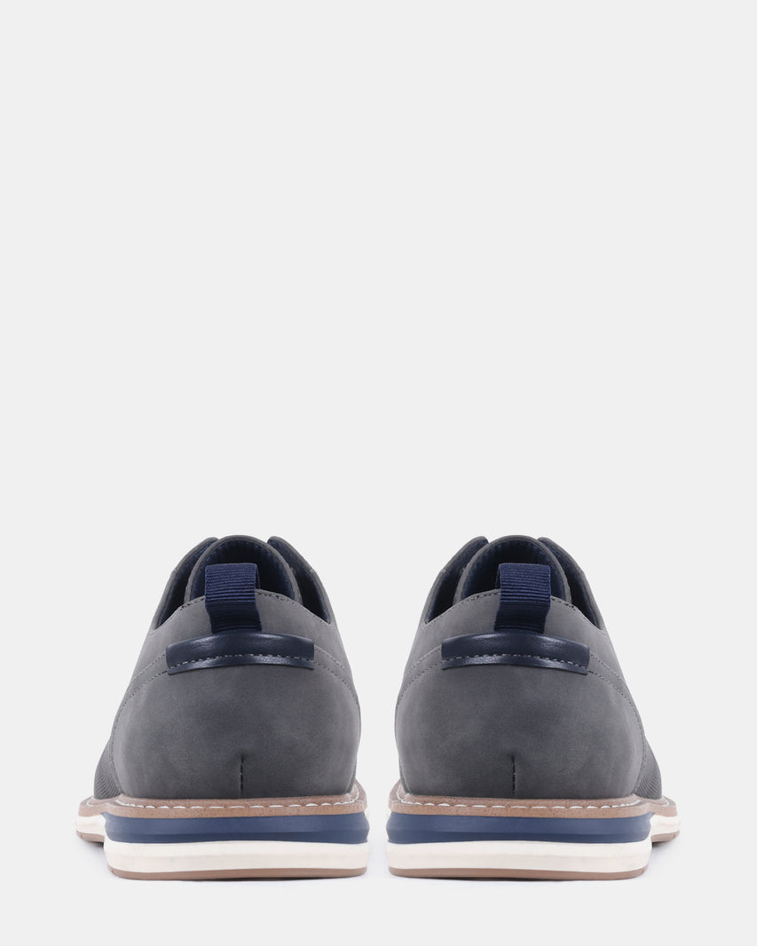 BRADOCK GREY NUBUCK - Men's Shoes - Steve Madden Canada - view 5