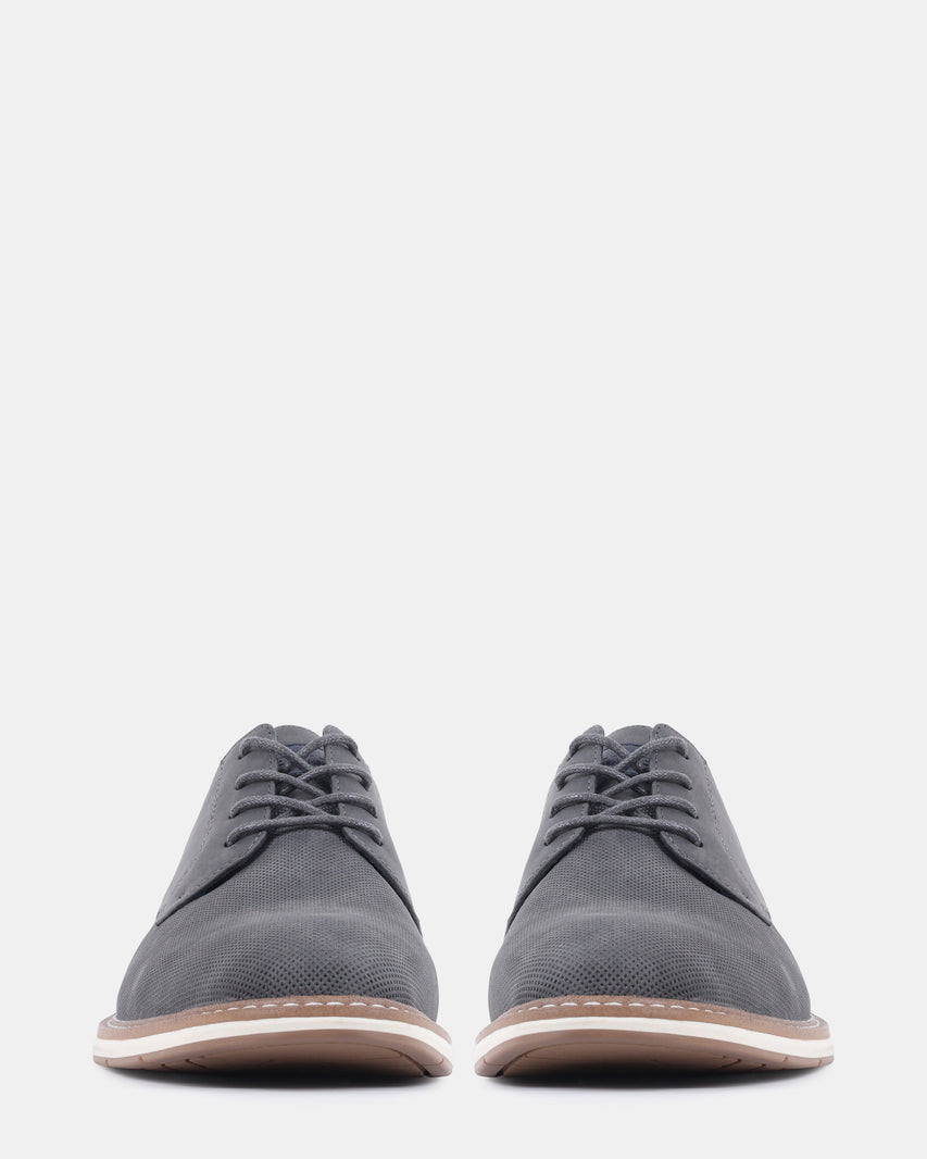 BRADOCK GREY NUBUCK - Men's Shoes - Steve Madden Canada - view 3