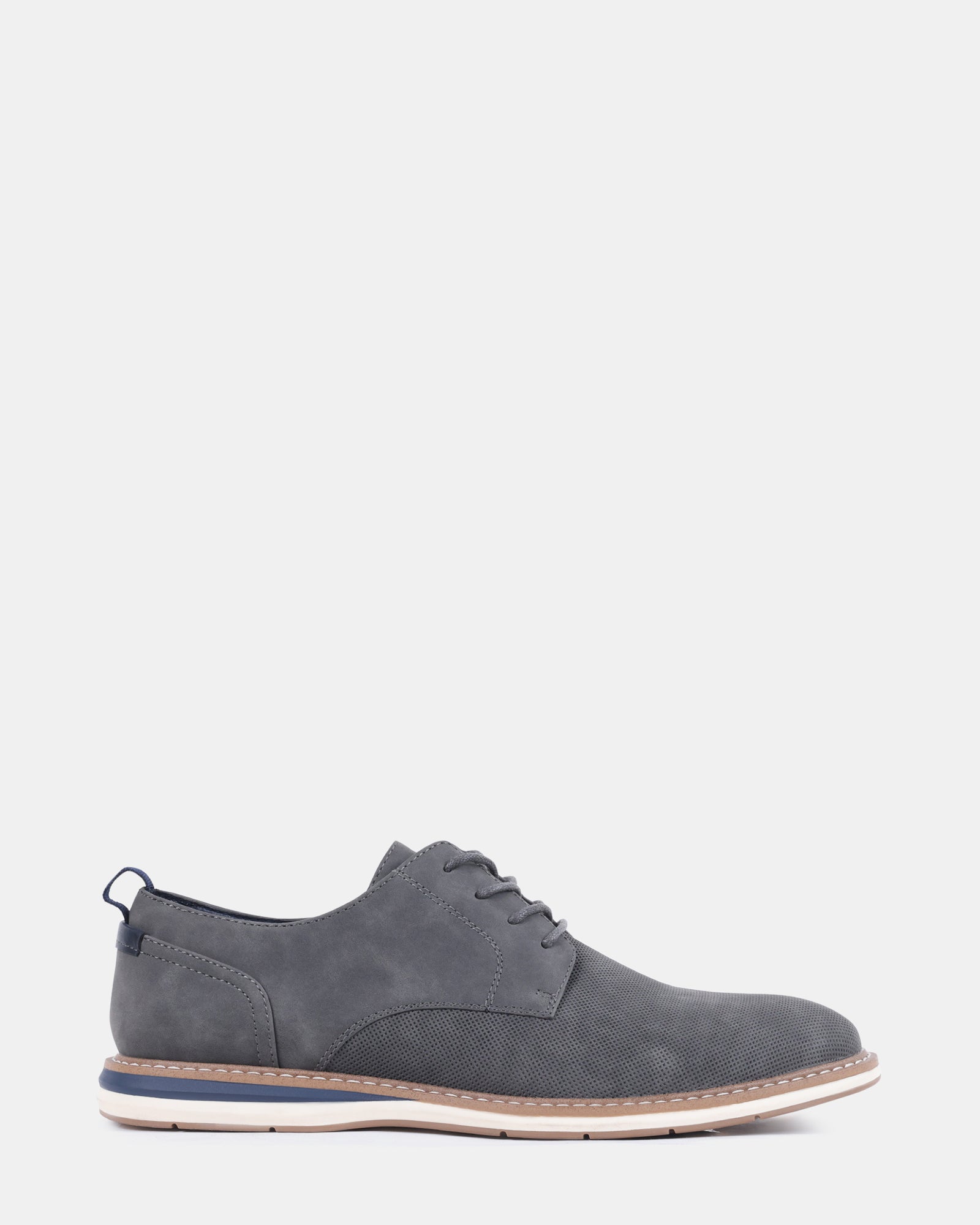 BRADOCK GREY NUBUCK - Men's Shoes - Steve Madden Canada