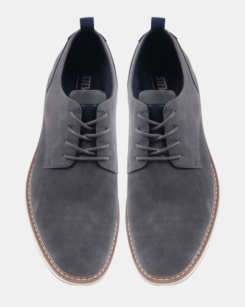 BRADOCK GREY NUBUCK - Men's Shoes - Steve Madden Canada - view 4