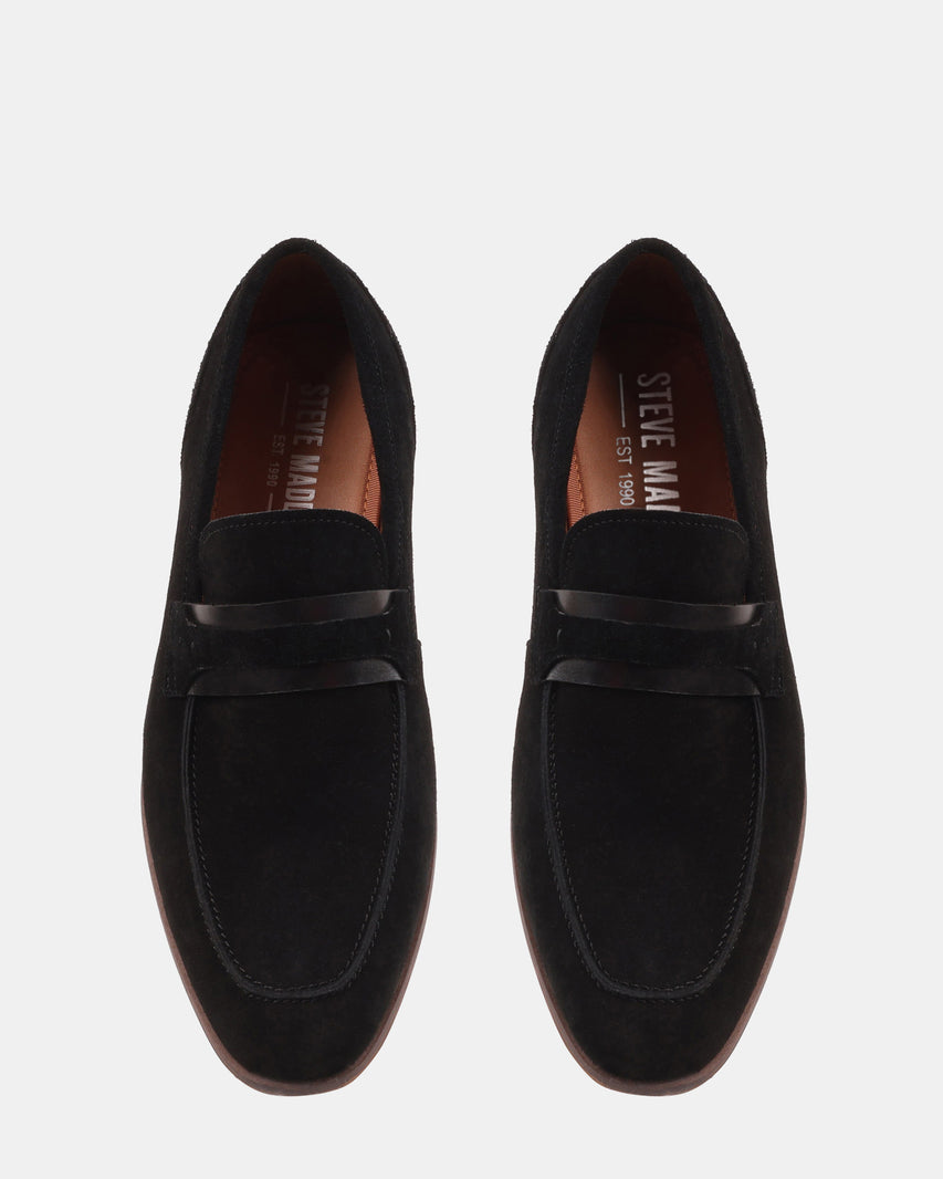 BREMEN BLACK SUEDE - Men's Shoes - Steve Madden Canada - view 4