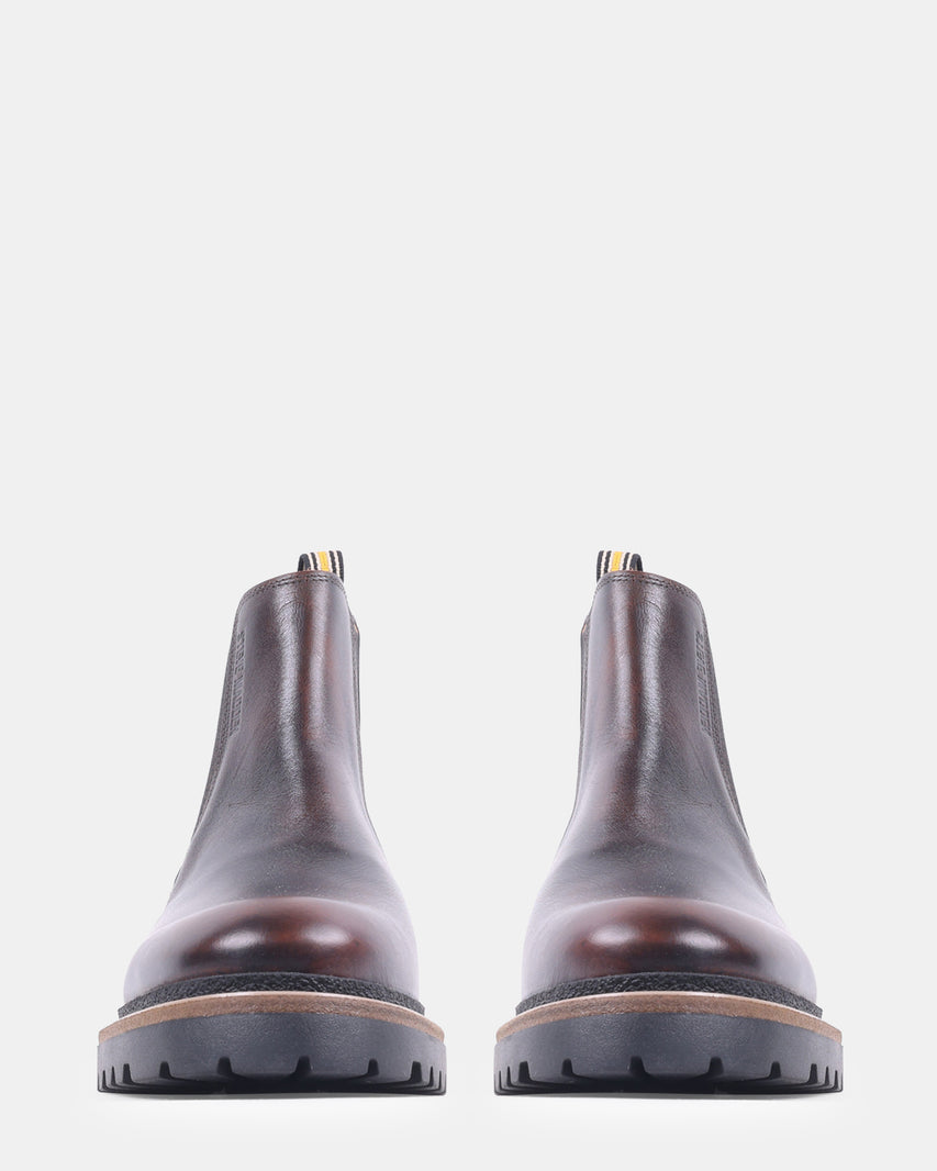 CALYPSO BROWN MULTI LEATHER - view 3