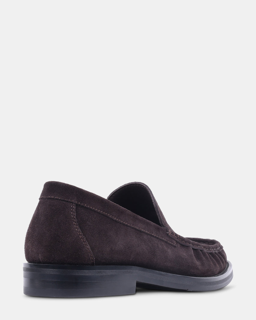 CHESTER DARK BROWN SUEDE - Men's Shoes - Steve Madden Canada - view 6