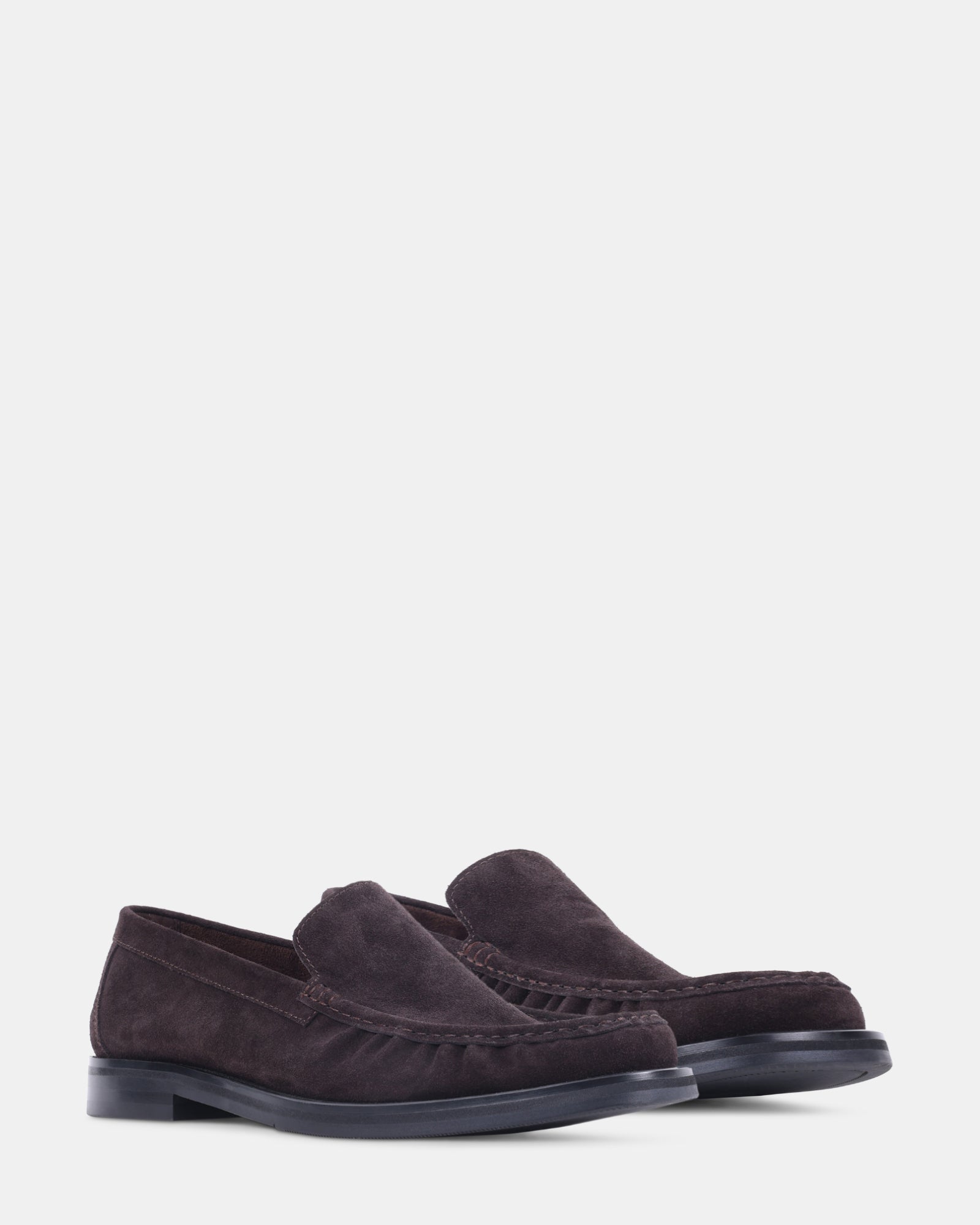 CHESTER DARK BROWN SUEDE - Men's Shoes - Steve Madden Canada - view 2