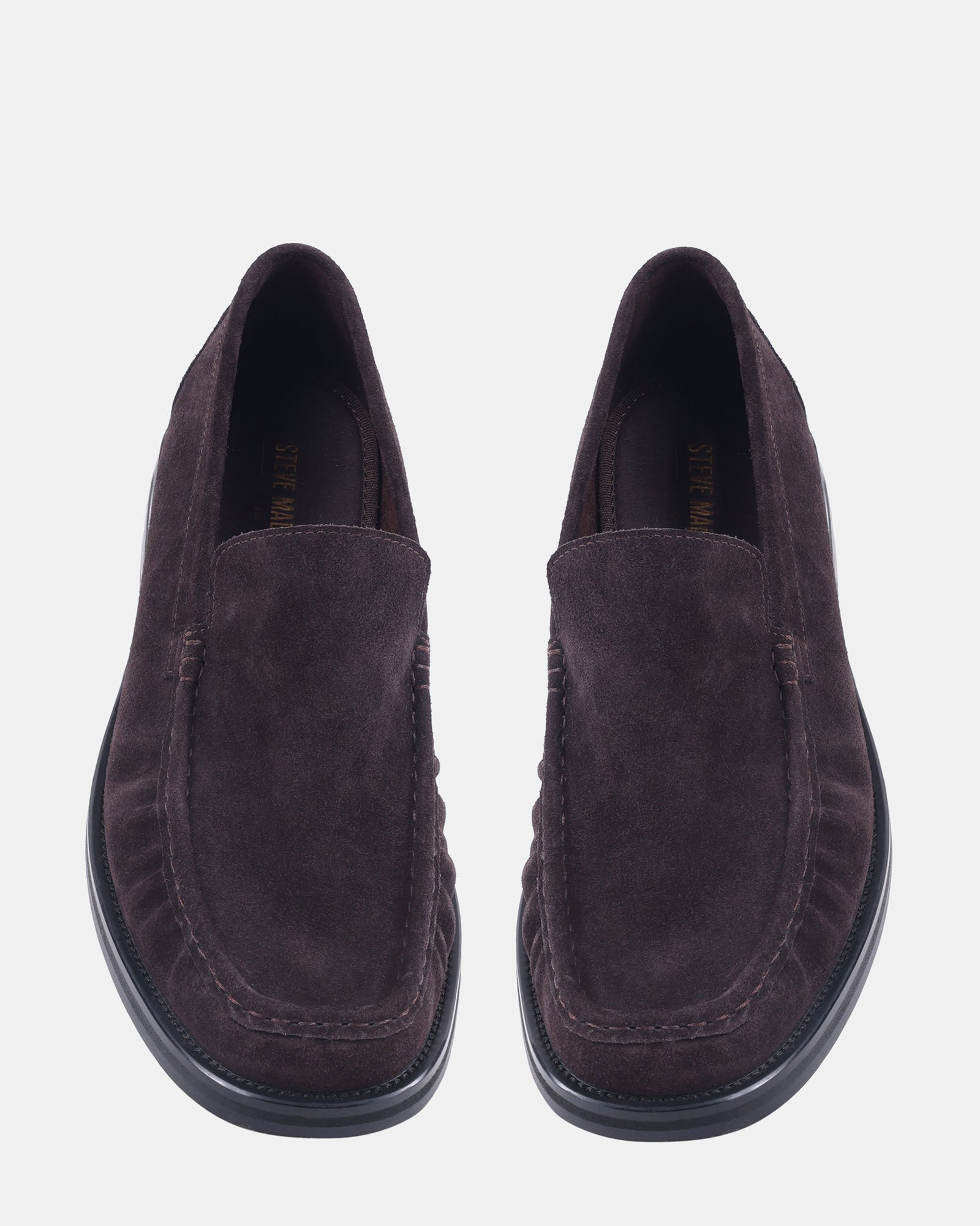 CHESTER DARK BROWN SUEDE - Men's Shoes - Steve Madden Canada - view 4