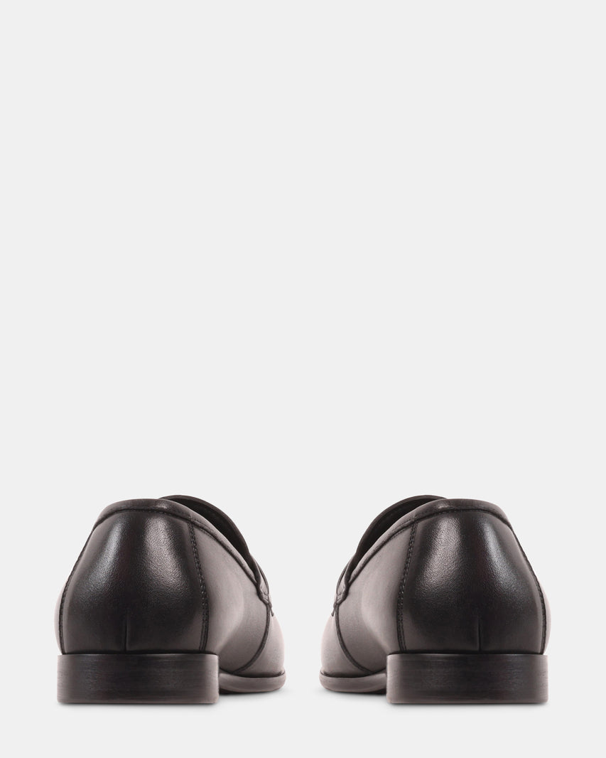 CHEVOIT BLACK LEATHER - Men's Shoes - Steve Madden Canada - view 5