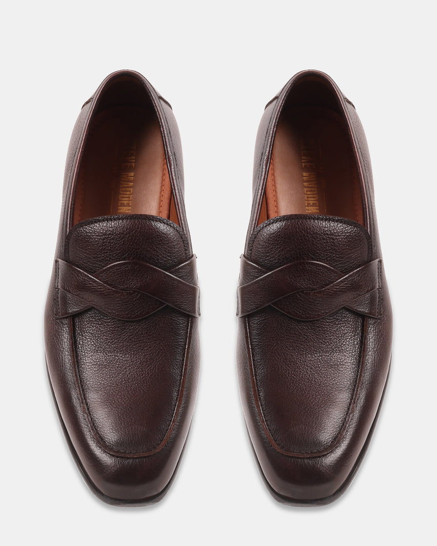 CHEVOIT BROWN LEATHER - Men's Shoes - Steve Madden Canada - view 4