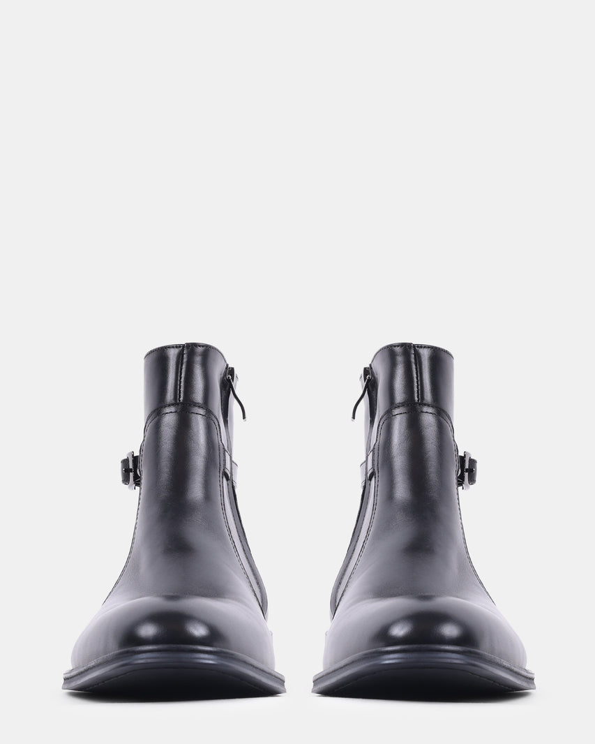 CLAWSON BLACK LEATHER - view 3