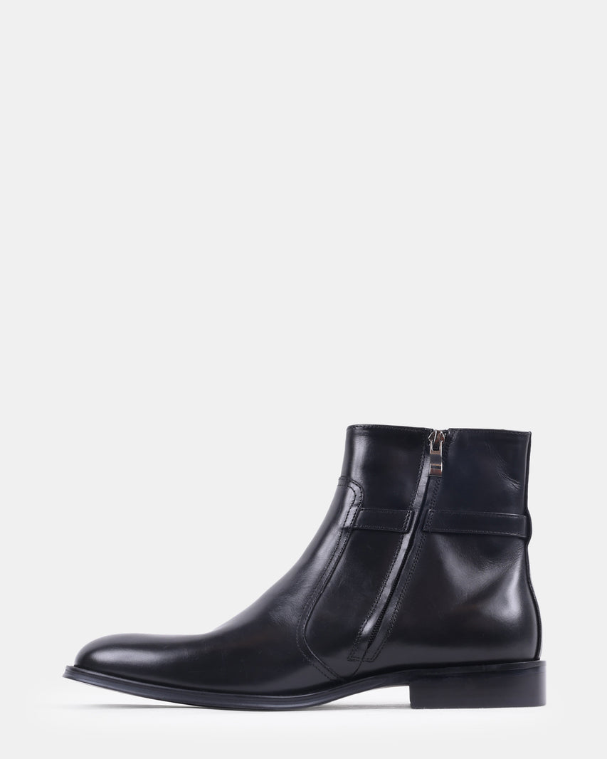 CLAWSON BLACK LEATHER - view 4