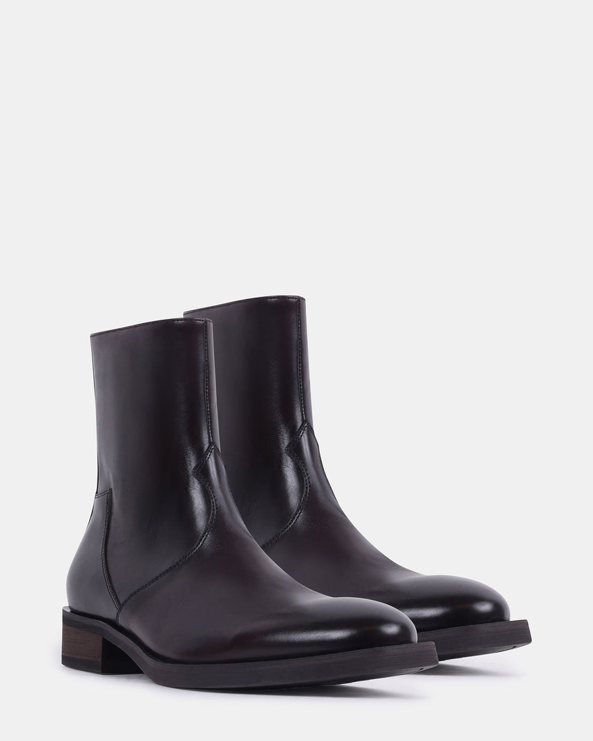CONTE BROWN LEATHER - view 2