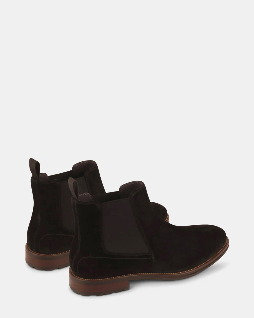 DANZIG BLACK SUEDE - Men's Shoes - Steve Madden Canada - view 6