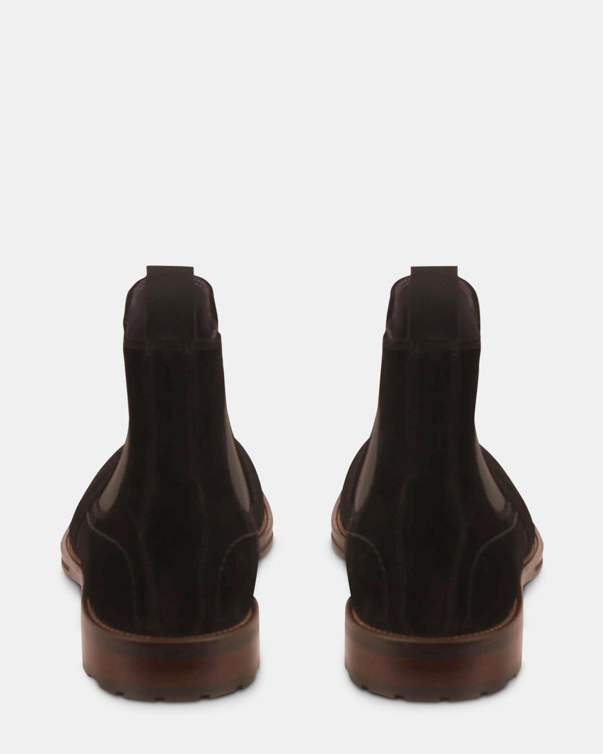 DANZIG BLACK SUEDE - Men's Shoes - Steve Madden Canada - view 5