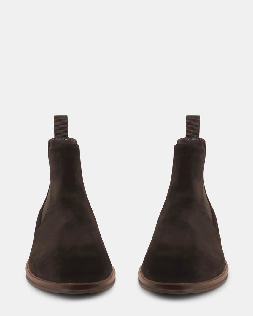 DANZIG BLACK SUEDE - Men's Shoes - Steve Madden Canada - view 3