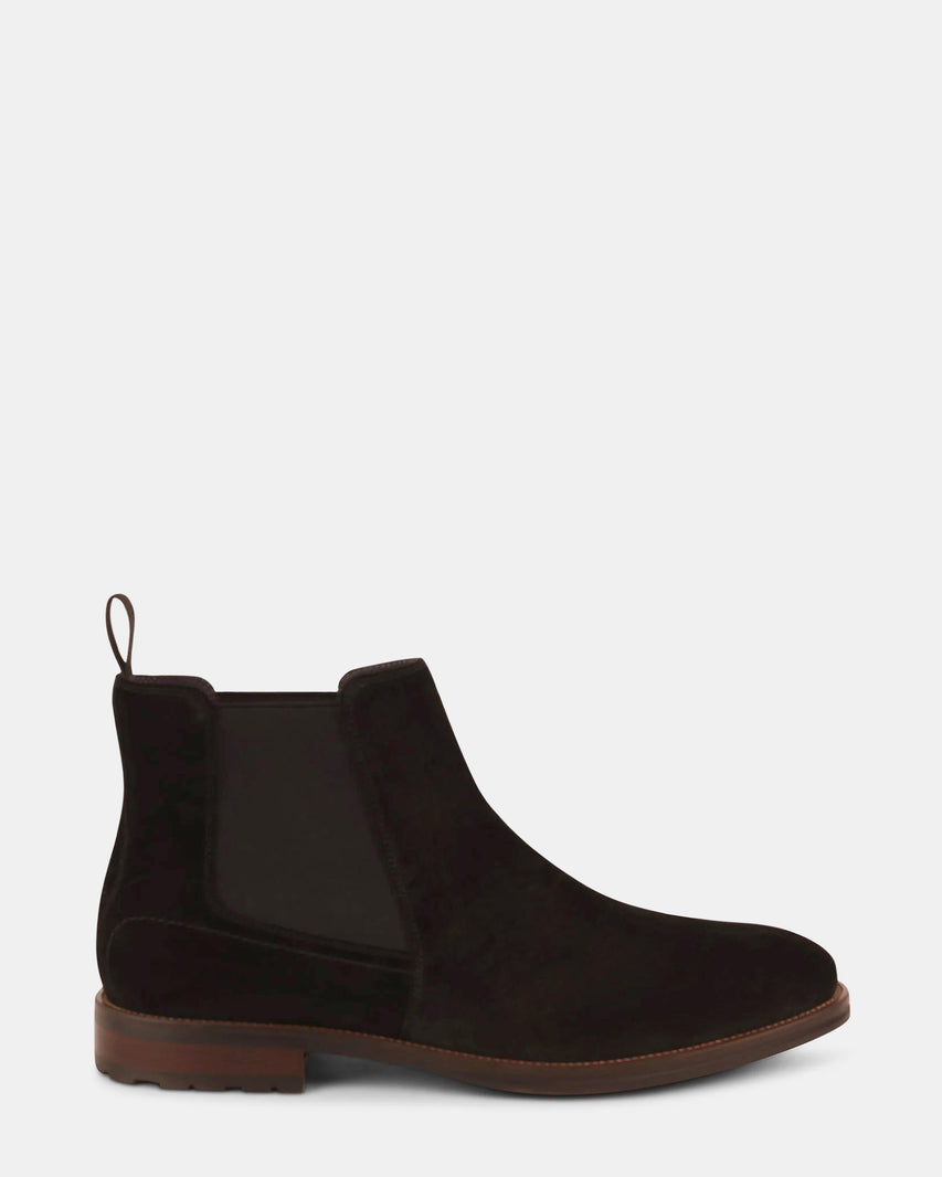 DANZIG BLACK SUEDE - Men's Shoes - Steve Madden Canada