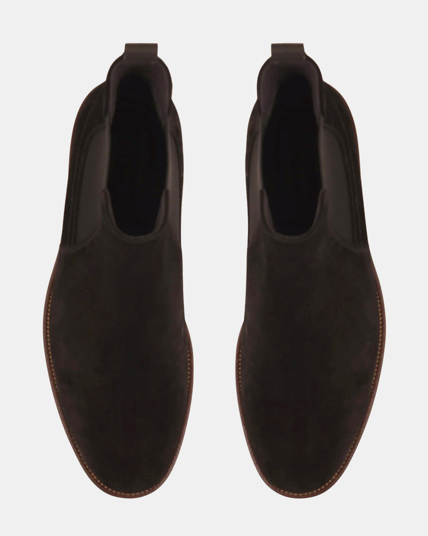 DANZIG BLACK SUEDE - Men's Shoes - Steve Madden Canada - view 4