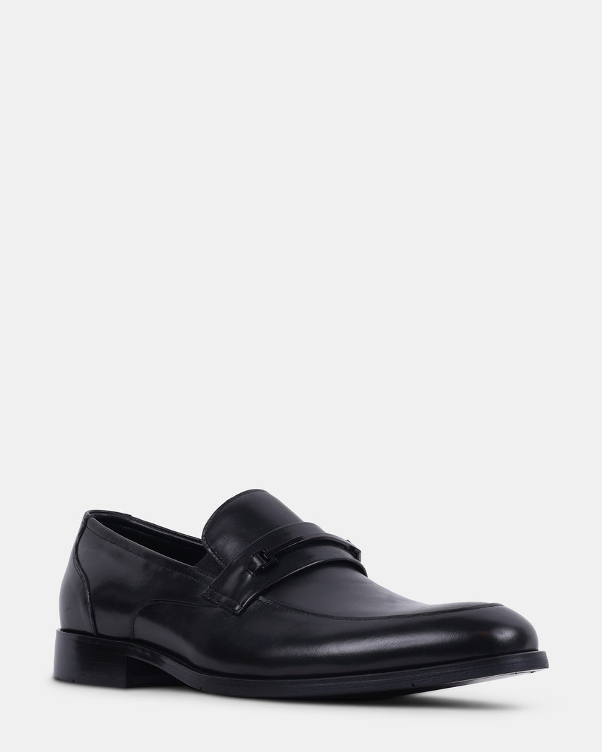 DARUDE BLACK LEATHER - Men's Shoes - Steve Madden Canada - view 2