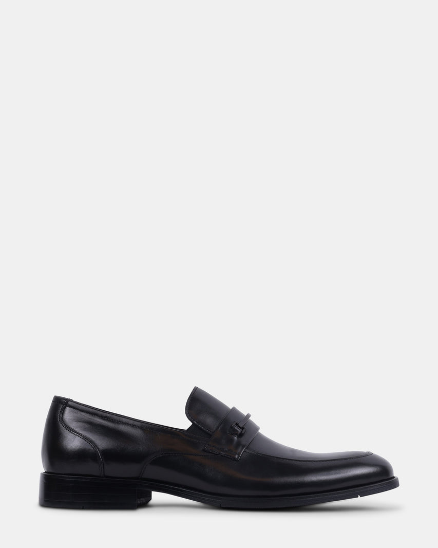 DARUDE BLACK LEATHER - Men's Shoes - Steve Madden Canada