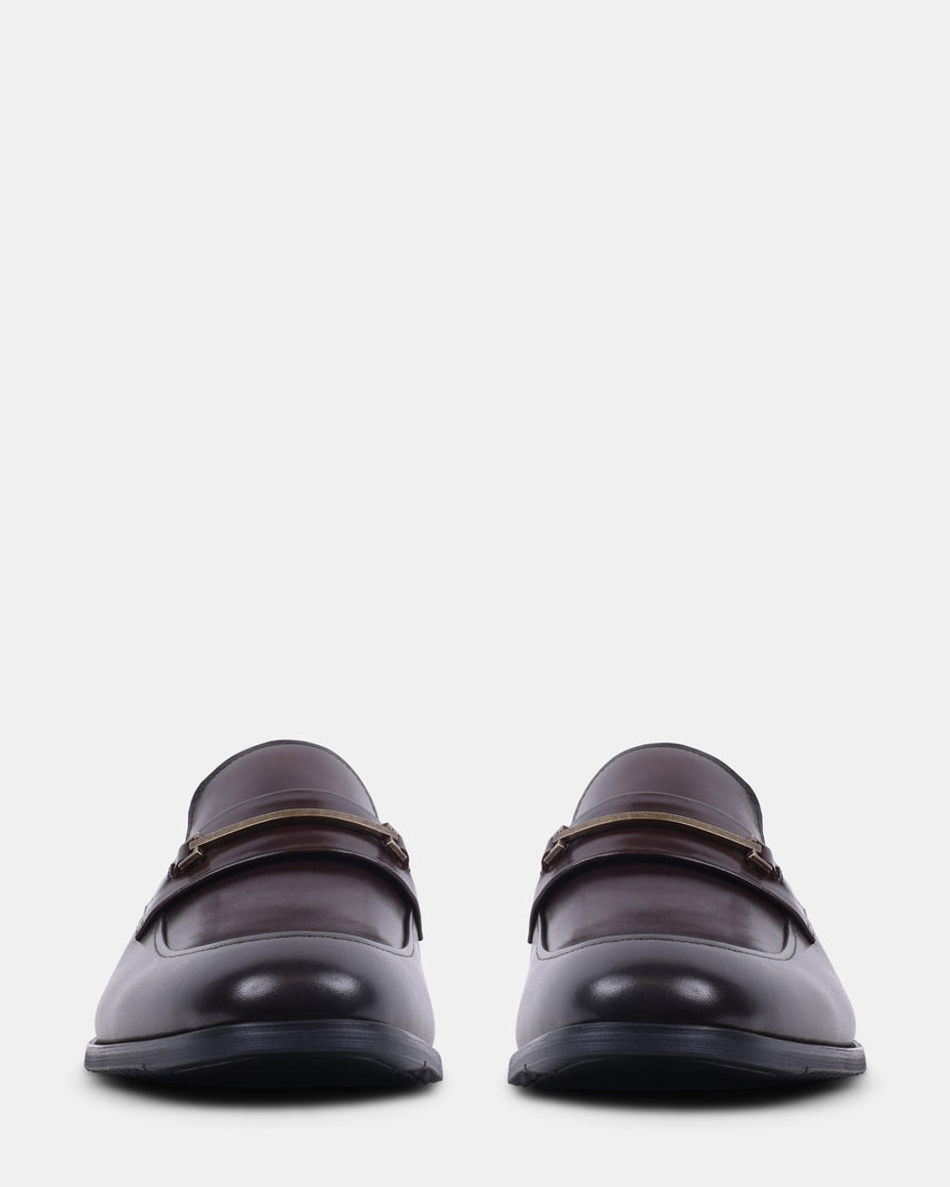 DARUDE BROWN LEATHER - Men's Shoes - Steve Madden Canada - view 3