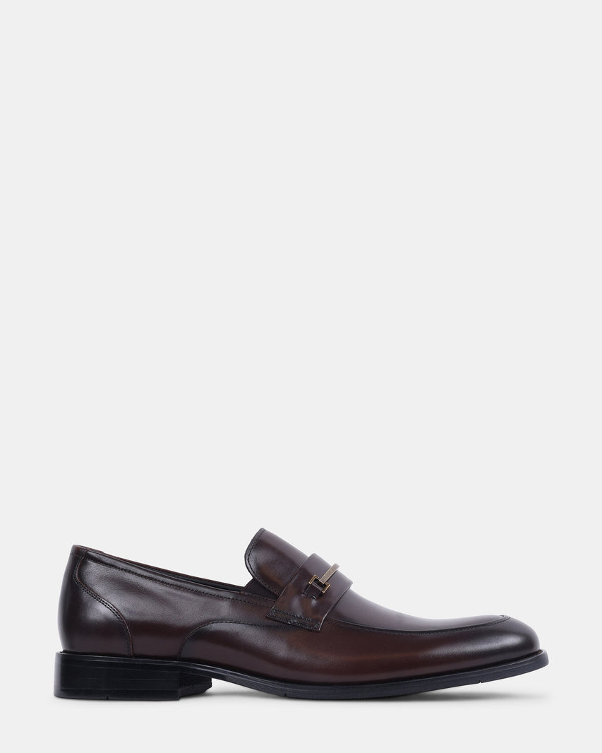 DARUDE BROWN LEATHER - Men's Shoes - Steve Madden Canada