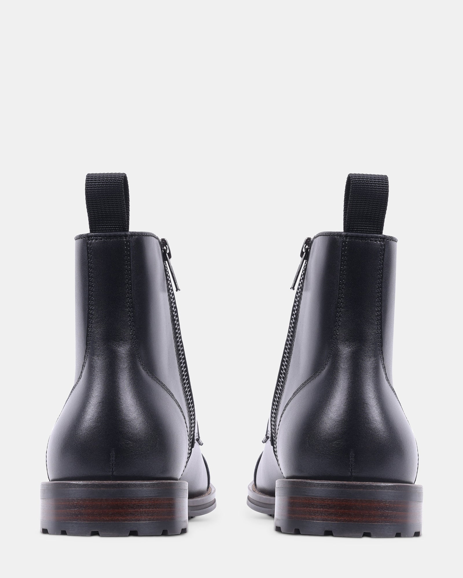 DECANTO BLACK LEATHER - Men's Shoes - Steve Madden Canada - view 5