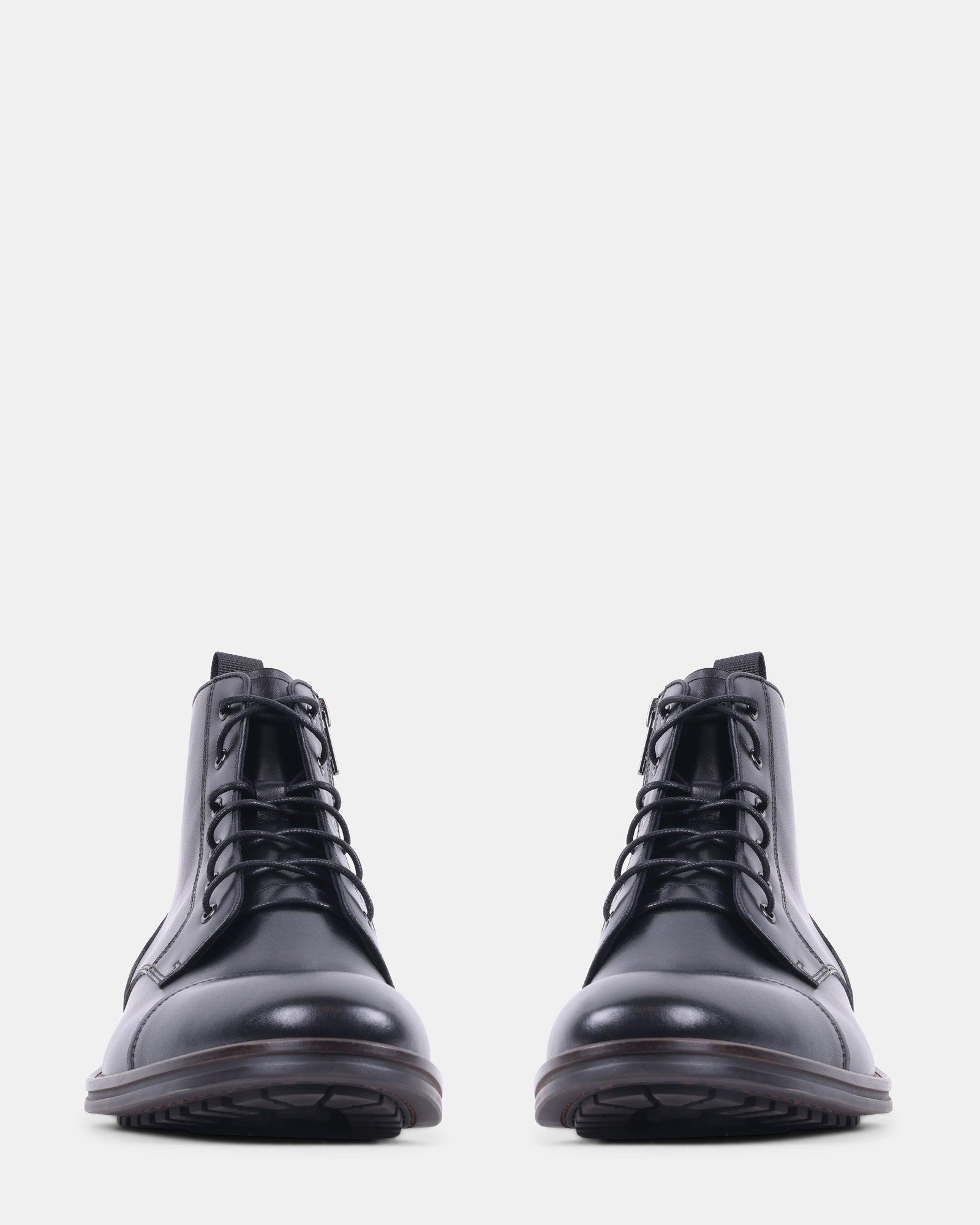 DECANTO BLACK LEATHER - Men's Shoes - Steve Madden Canada - view 3